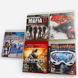 PS3 Game Bundle - 5 Games - All CIB (Tested & Working)